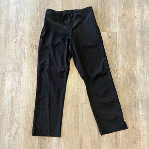 Womens Medcouture Black Scrub Pants - M